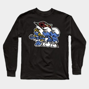 Riot Smurfs Long Sleeve T-Shirt